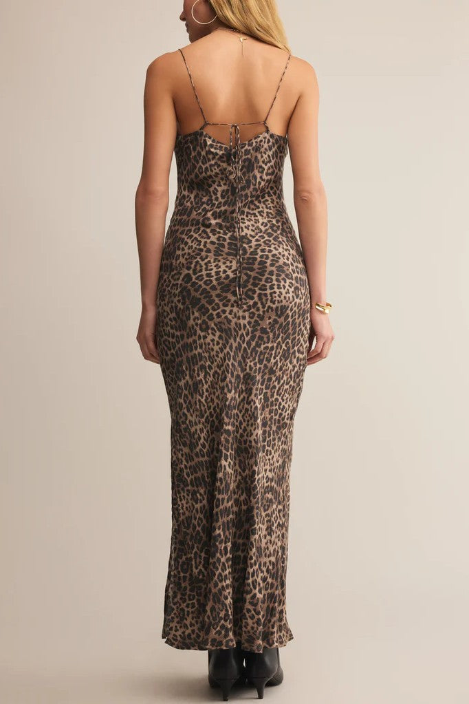 Cielo Leopard Midi Dress