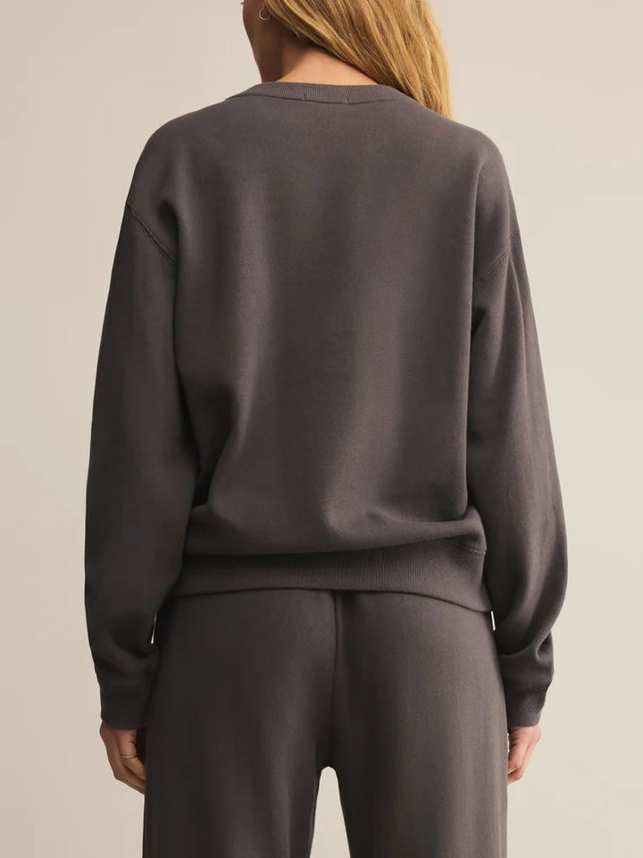 Boyfriend Cotton Sweatshirt