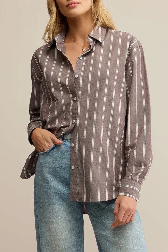 Seaport Striped Poplin Shirt