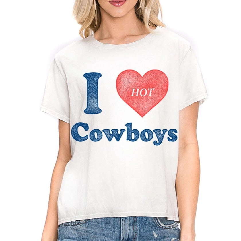 I Love Cowboys Tee