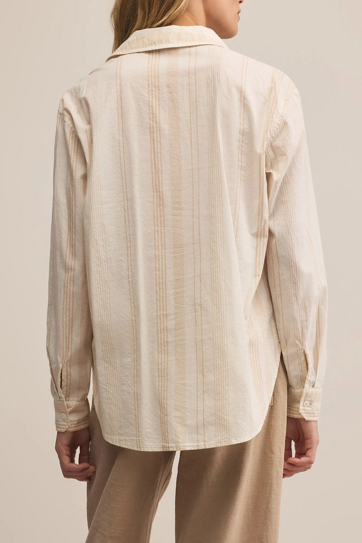 Seaport Striped Poplin Shirt