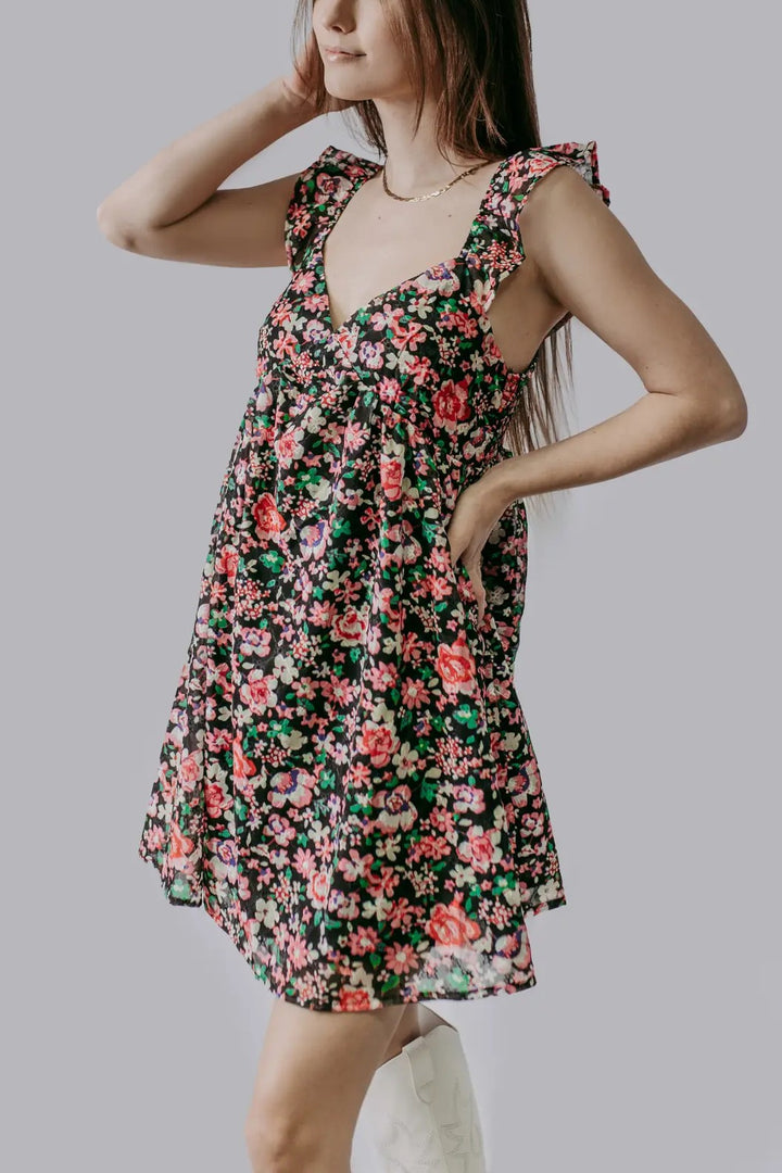 Cowgirl Floral Dress