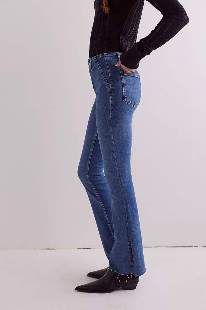 Level Up Slit Bootcut