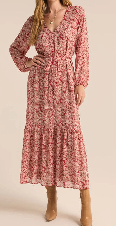 Della Floral Print Dress