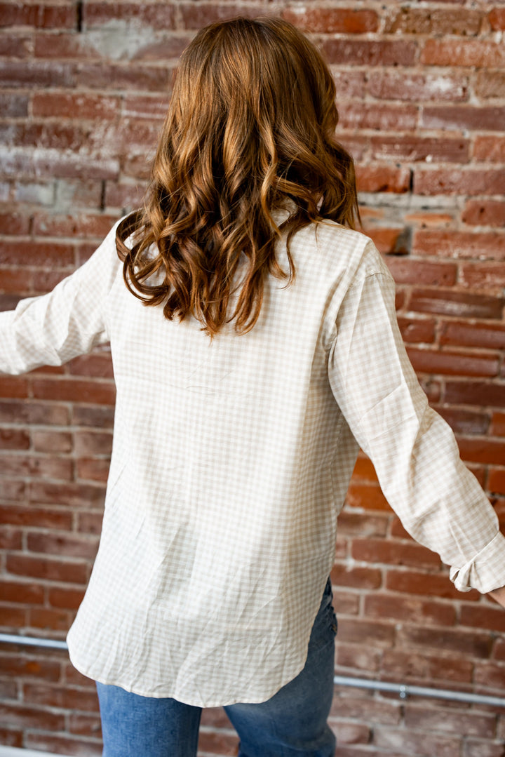 Seaport Button Up Top