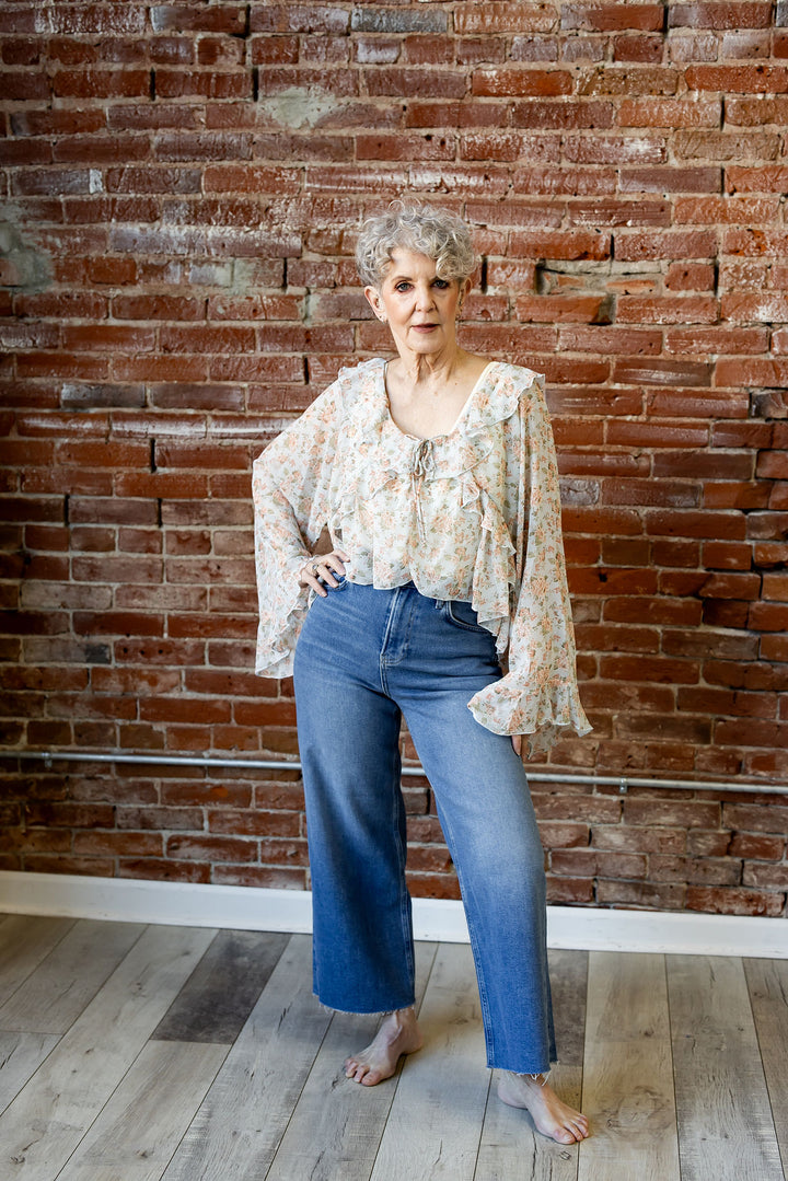 Nova Crop High Rise Wide Leg