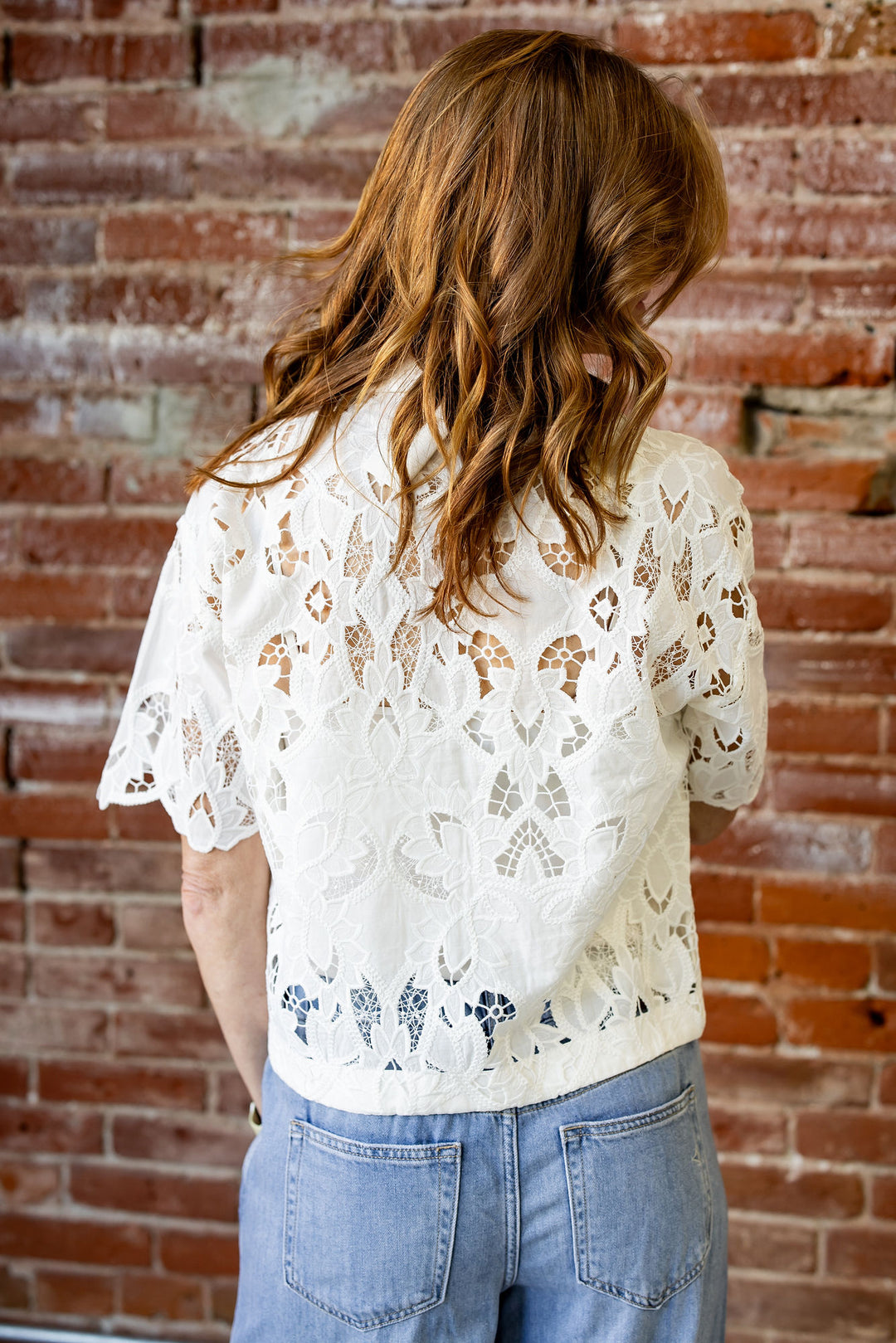 Midnight Lace Top