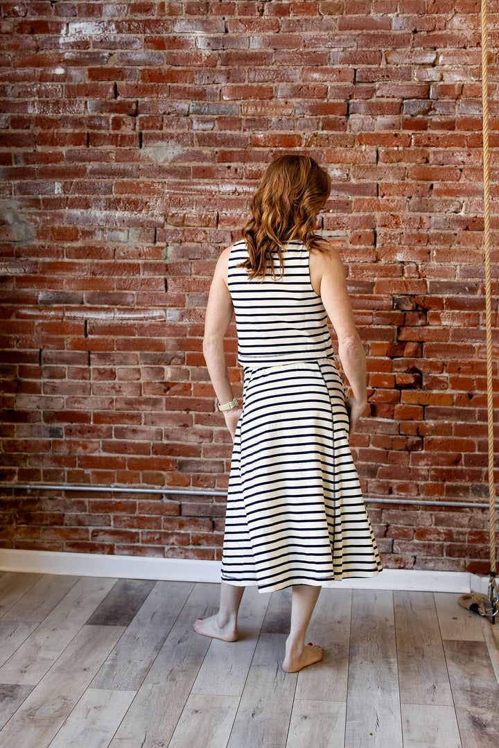 Sasha Striped Skirt
