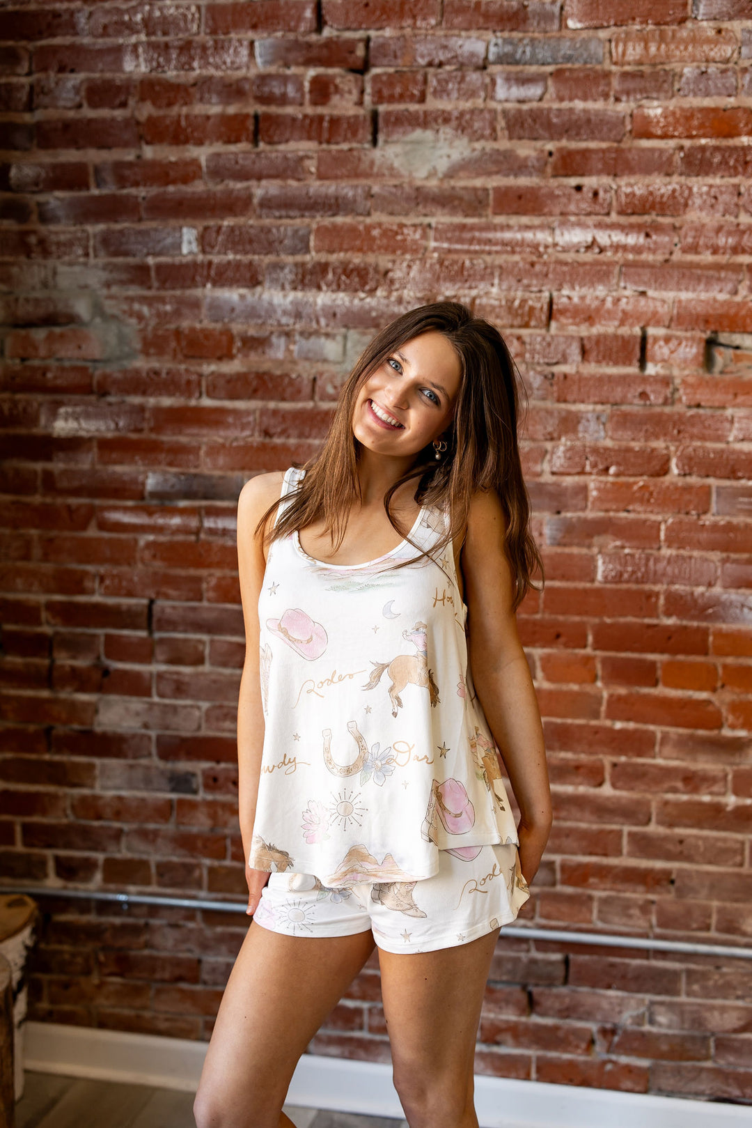 Dawn Desert Rose Short