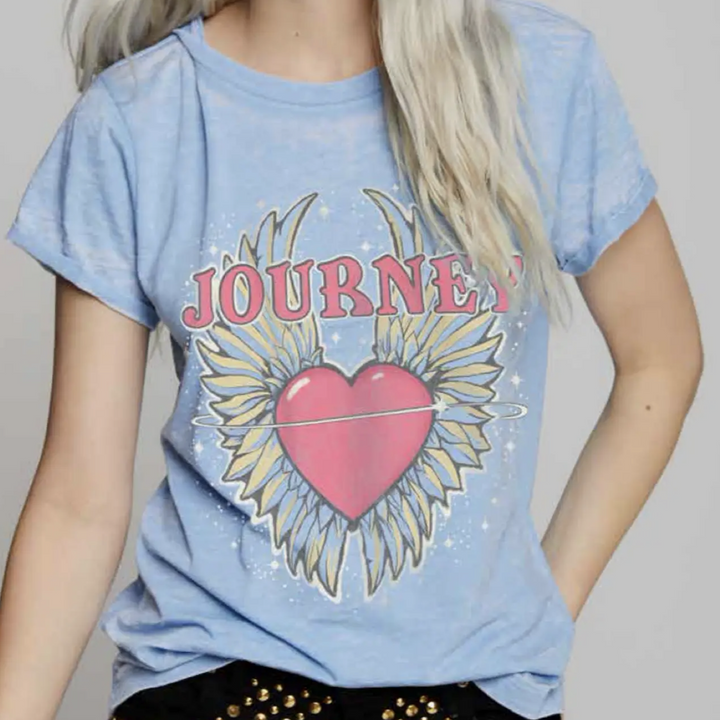 Journey Burn Out Graphic Tee