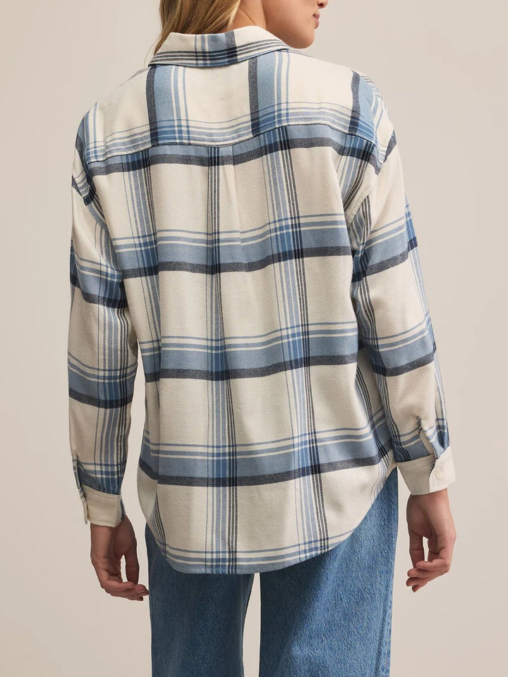 River Plaid Button Up