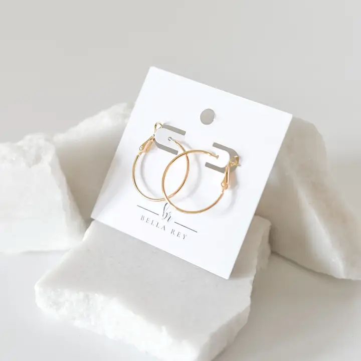 Bella Rey Hoop Earrings