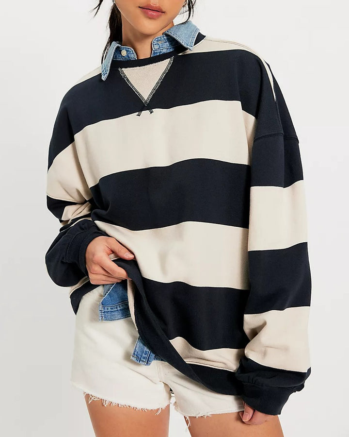Classic Stripe Crew