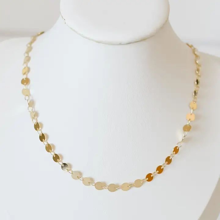 Bella Rey Beckett Disc Necklace