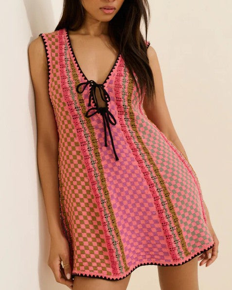 Amalfi Twist Mini Dress