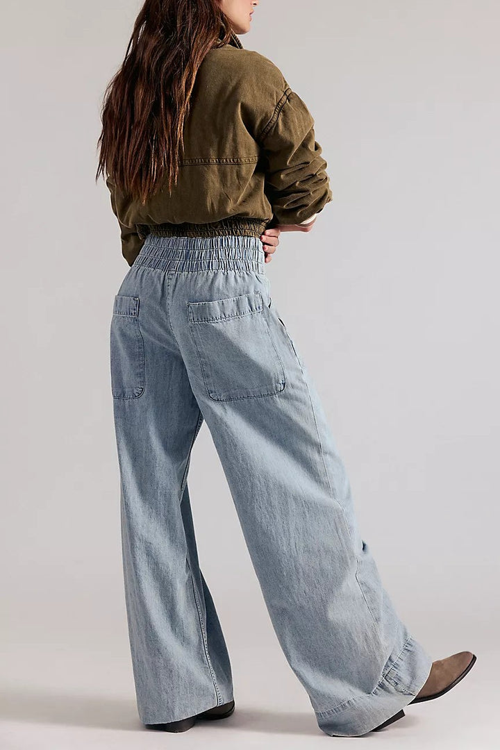 Breezy Denim Pull On