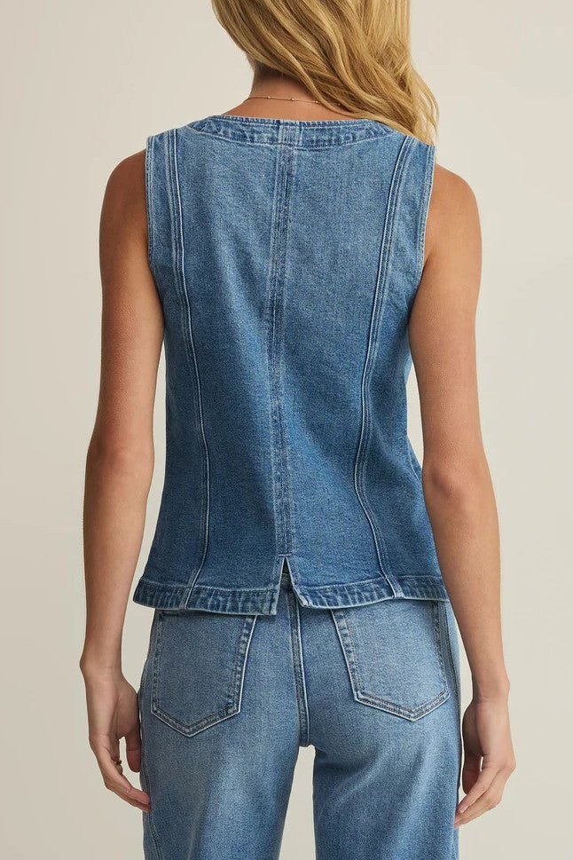 Porto Denim Vest