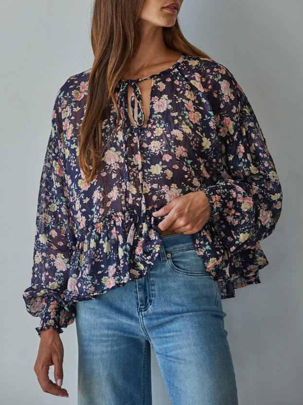 Dawna Floral Top