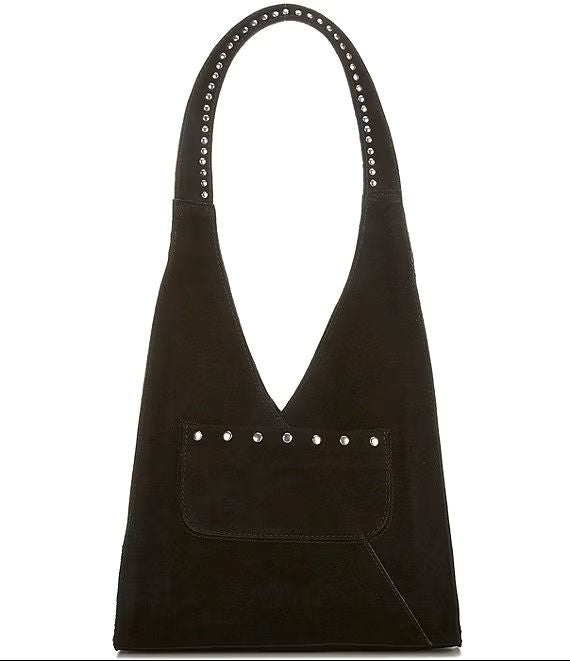Soho Suede Stud Shoulder Bag