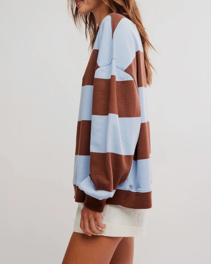 Classic Stripe Crew Neck