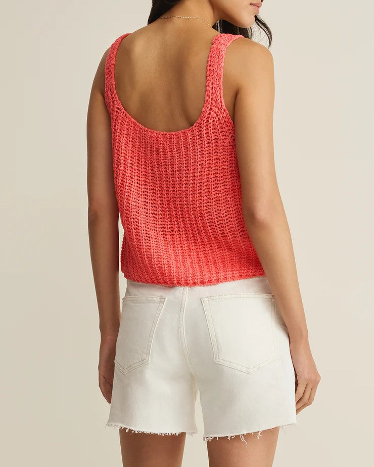 Tate Lace Up Sweater Top