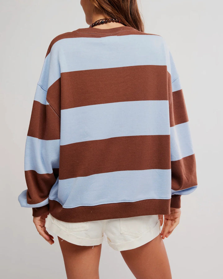 Classic Stripe Crew Neck
