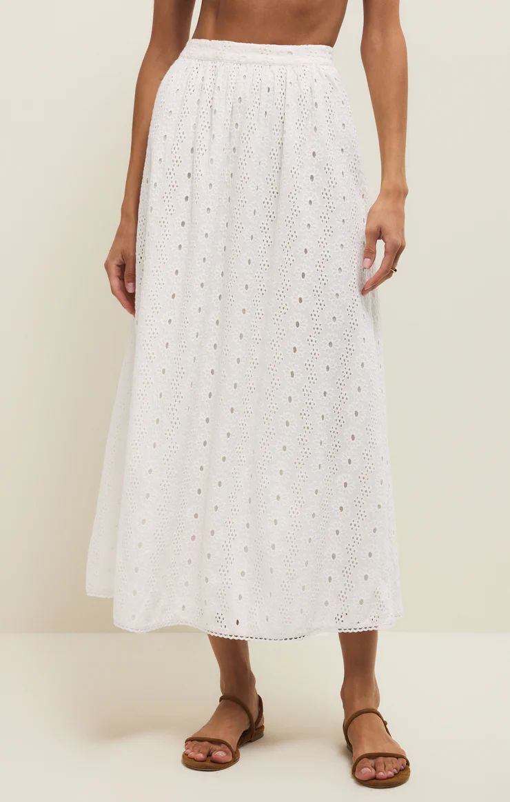 Bria Eyelet Skirt