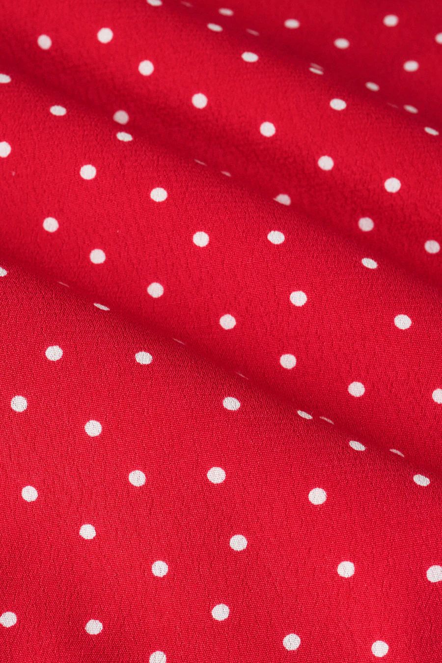 Campbell Dot Crepe Mini Dress