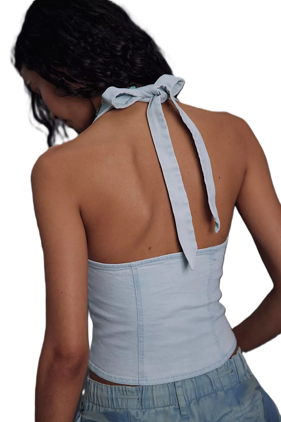 Ramona Denim Halter