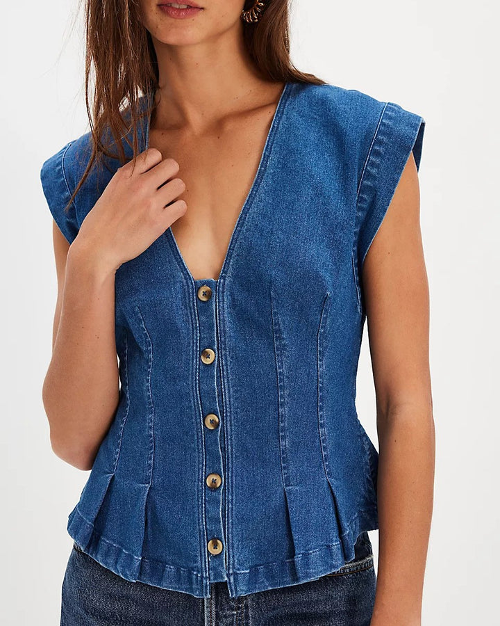 Dylan Denim Vest