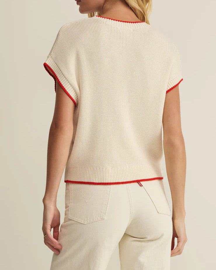 Sleeveless Patriot Sweater