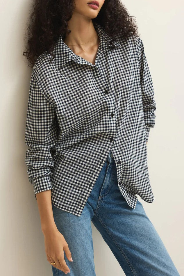 Seaport Button Up Top