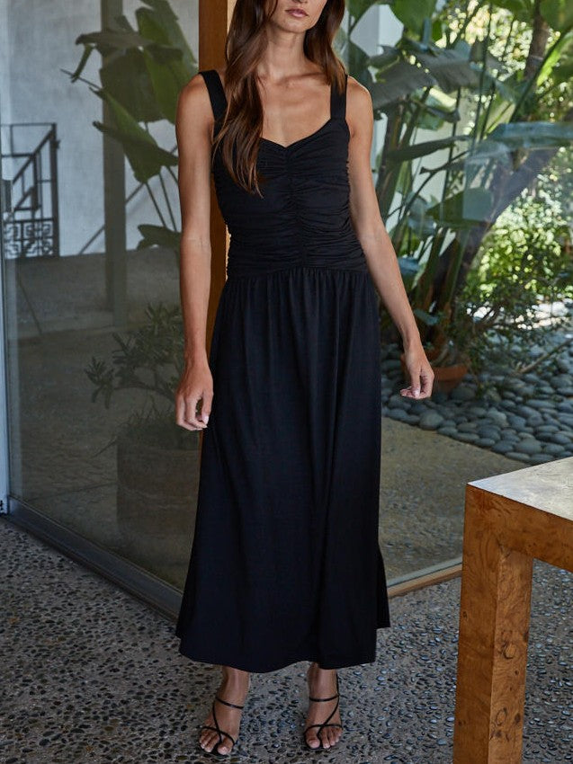 Lavinnea Shirred Maxi