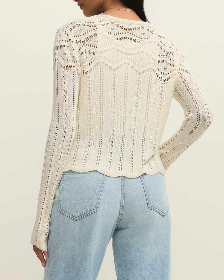 Alycia Crochet Sweater