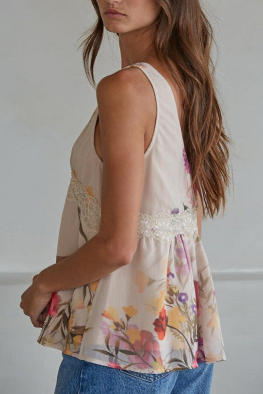 Lainey Floral Top