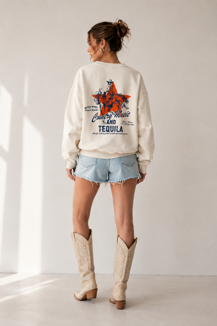 Country Music & Tequila Sweatshirt