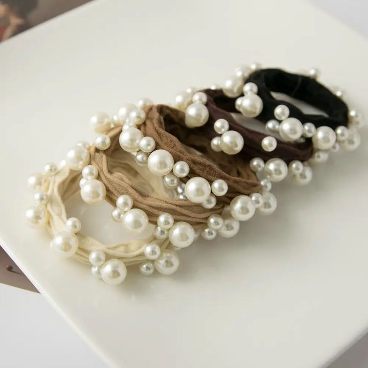 Seamless Pearl Hair Ties