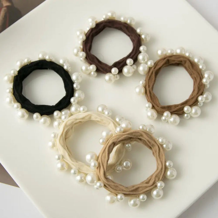 Seamless Pearl Hair Ties