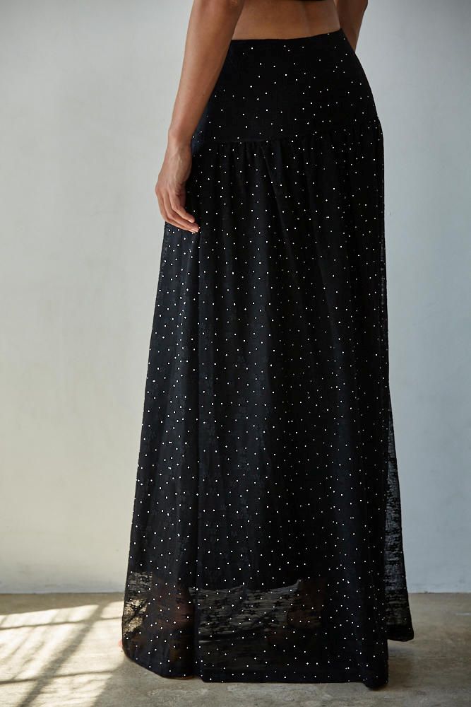 Gala Beaded Glimmer Skirt