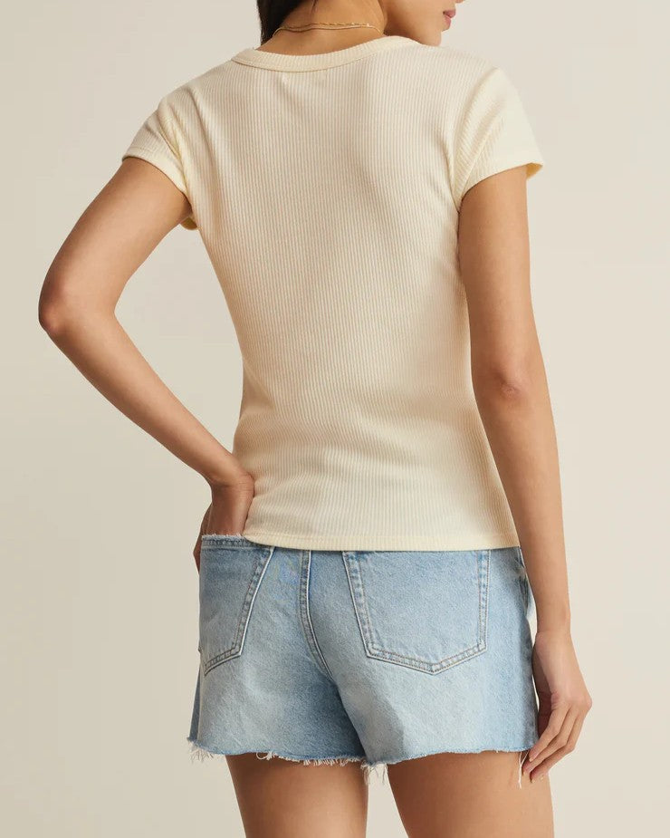 Leisurely Scoop Neck Tee