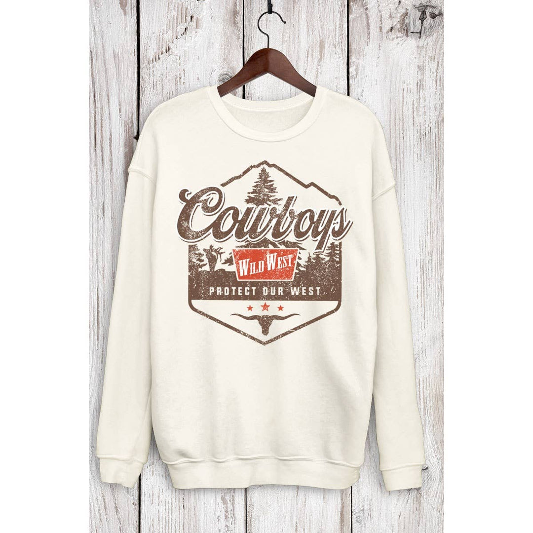 COWBOYS WILD WEST SWEATSHIRTS
