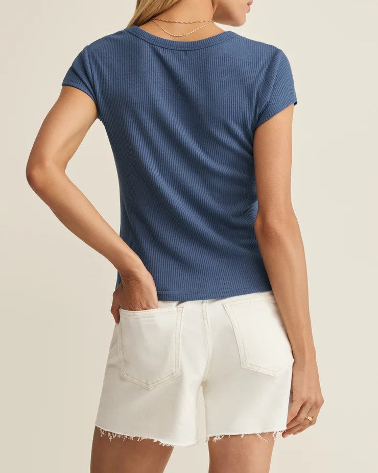 Leisurely Scoop Neck Tee
