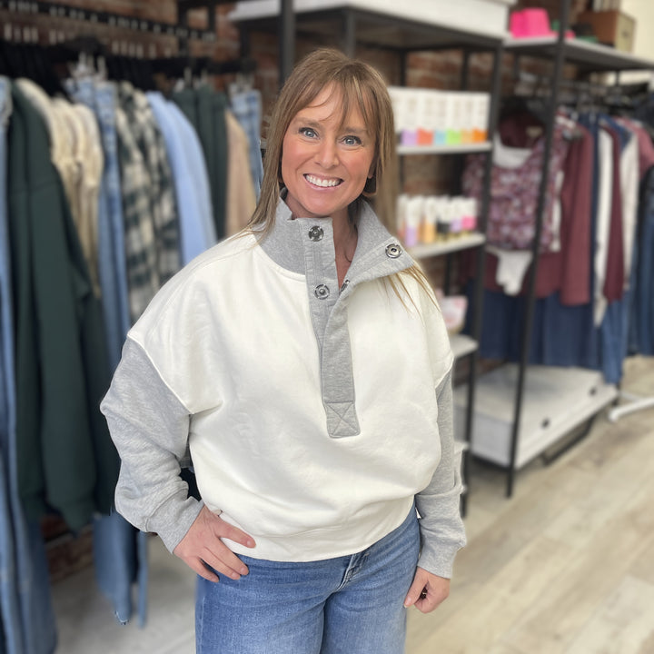 Colorblock Timeless Pullover