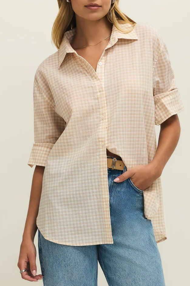 Seaport Button Up Top