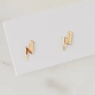 Bella Rey Lightning Bolt Earrings
