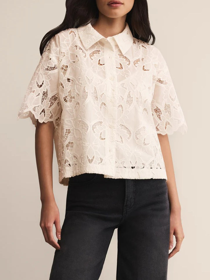 Midnight Lace Top