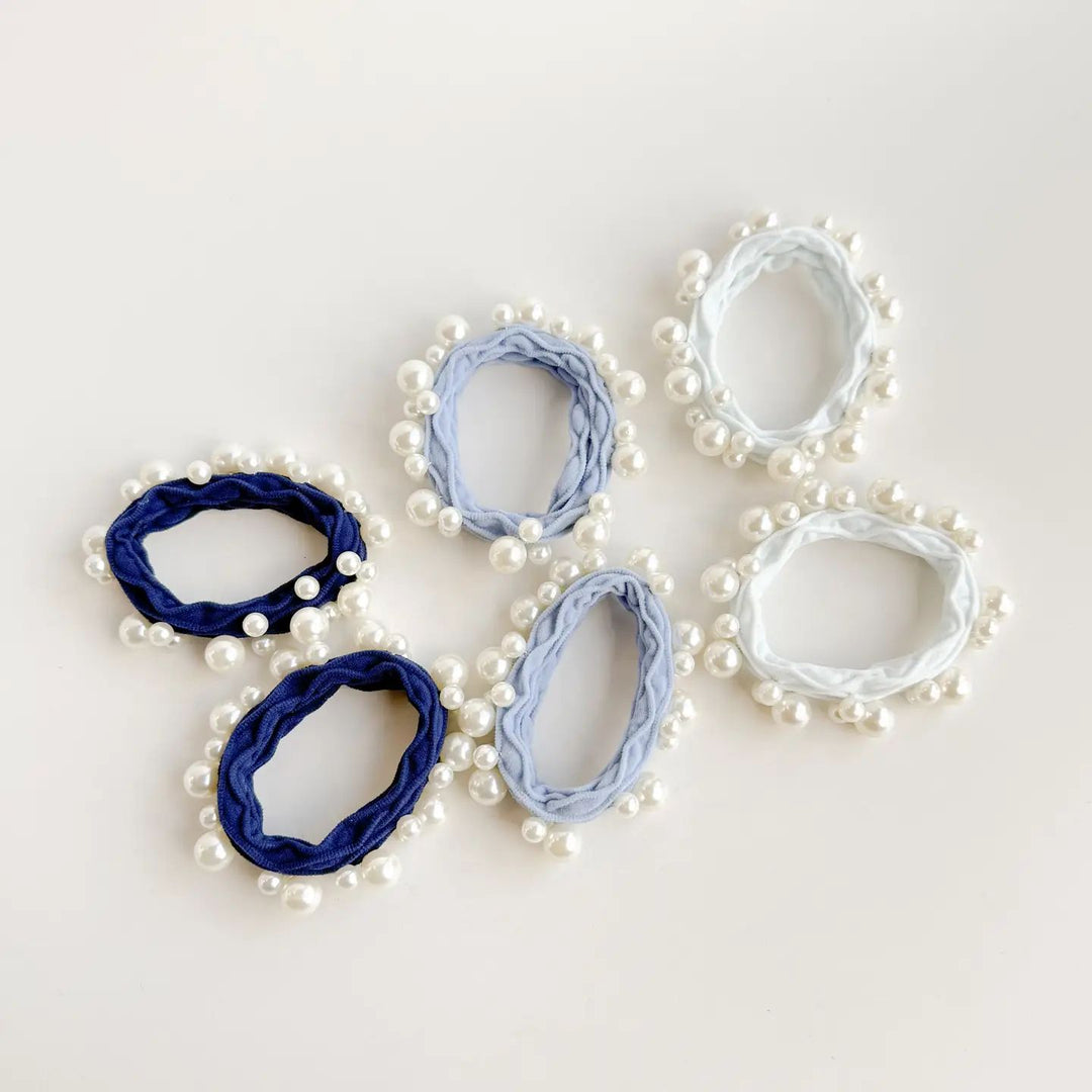 Seamless Pearl Hair Ties