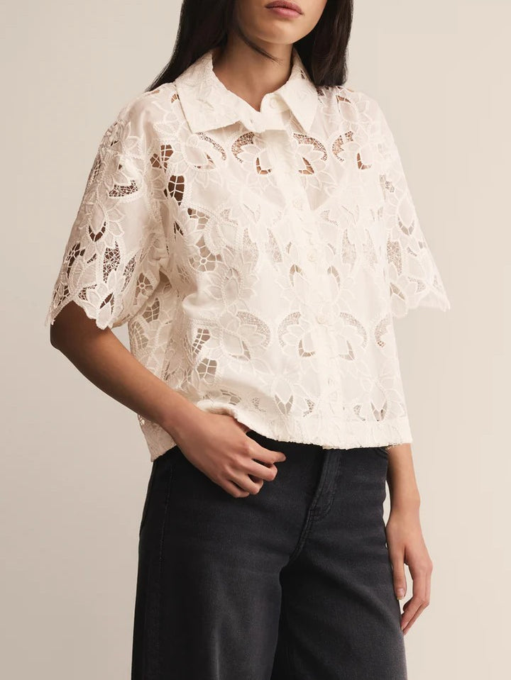 Midnight Lace Top