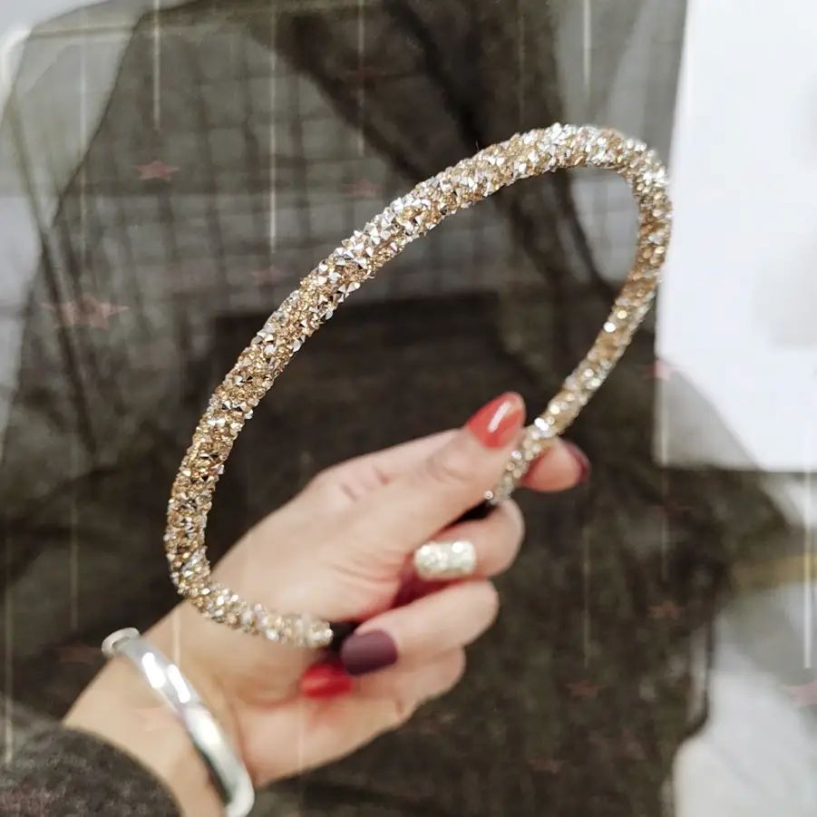 Rhinestone Skinny Headband