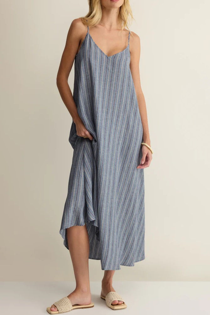 Sandcomber Striped Midi Dress